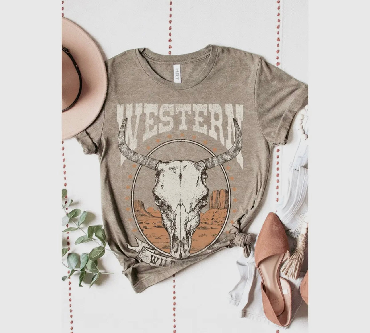 Western mineral graphic tee