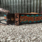 Teal Black and Brown Belt