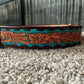 Teal Black and Brown Belt