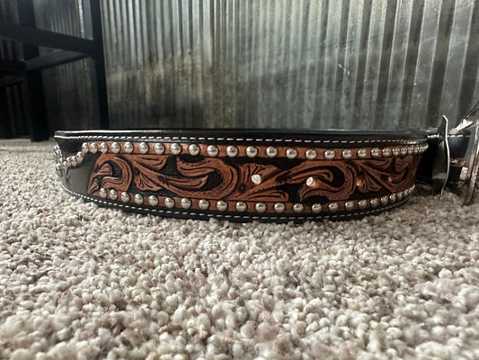 Black and Brown Navajo Belt