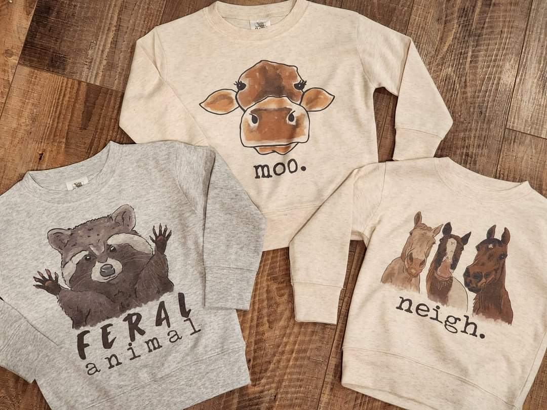 Moo Toddler/Youth longsleeve