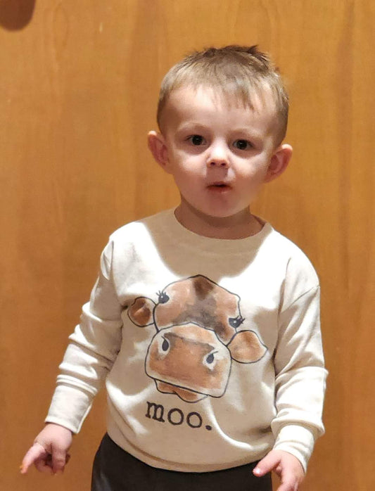 Moo Toddler/Youth longsleeve