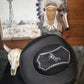 Black “Lane Frost” cowboy hat (Youth)