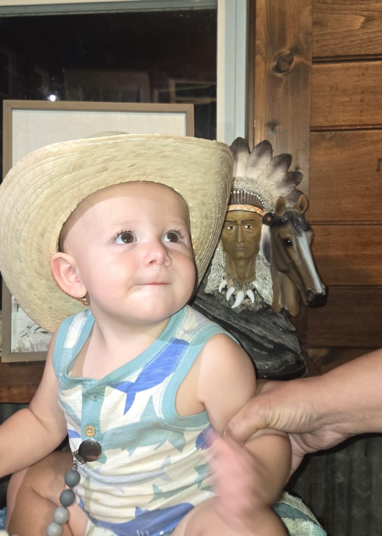 Baby/Early Toddler cowboy Hat