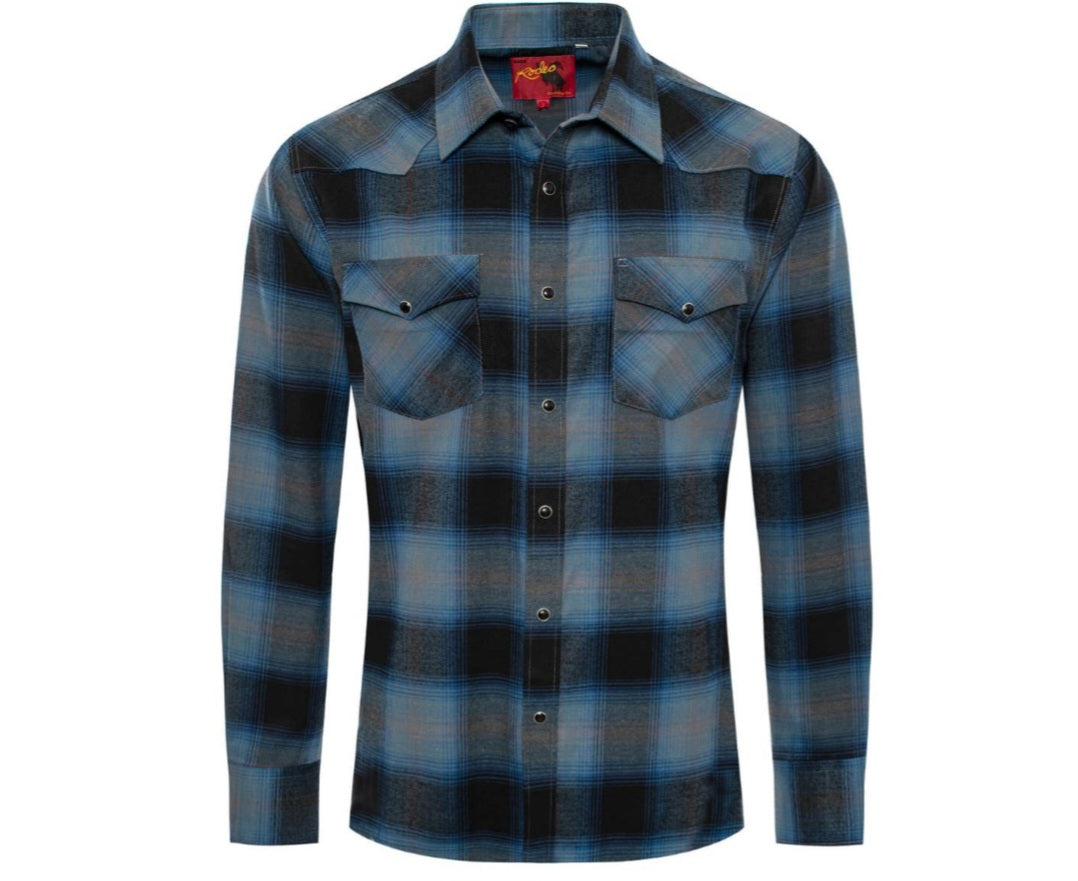 Blue Plaid Flannel