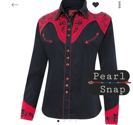 Red n Wild Western Shirt