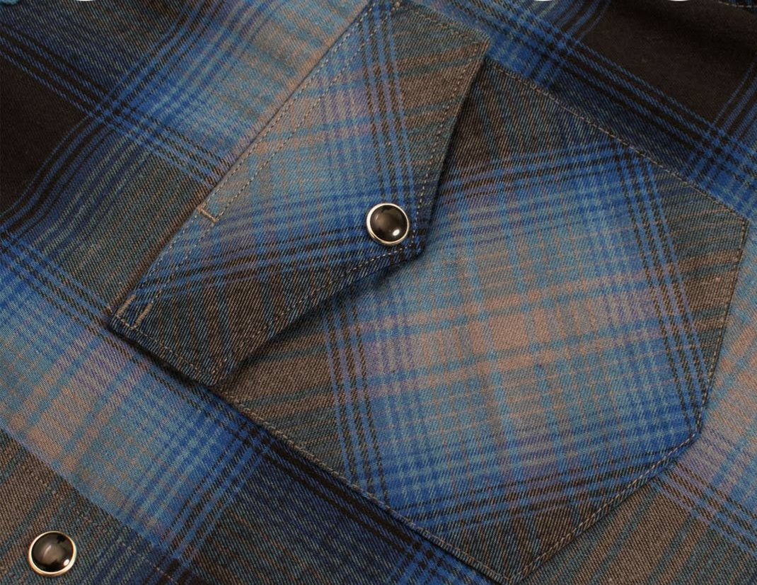 Blue Plaid Flannel