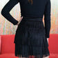 Seude Fringe Mini Skirt