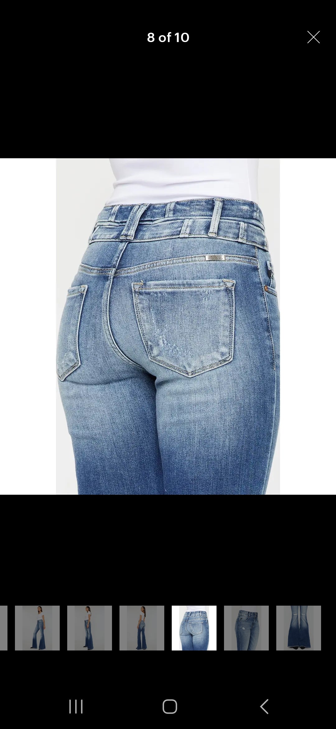 High waisted Kan Can Jeans